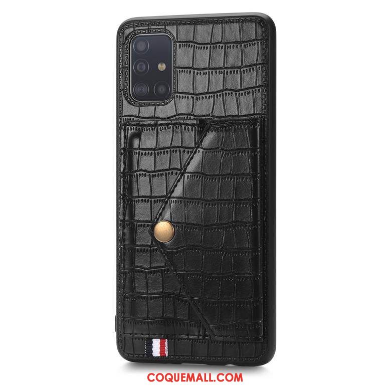 Étui Samsung Galaxy A51 Tout Compris Étoile Portefeuille, Coque Samsung Galaxy A51 Protection Silicone