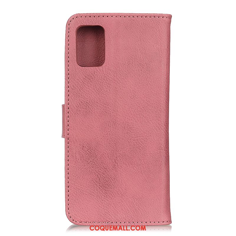 Étui Samsung Galaxy A51 Étoile En Cuir Vintage, Coque Samsung Galaxy A51 Téléphone Portable Magnétisme