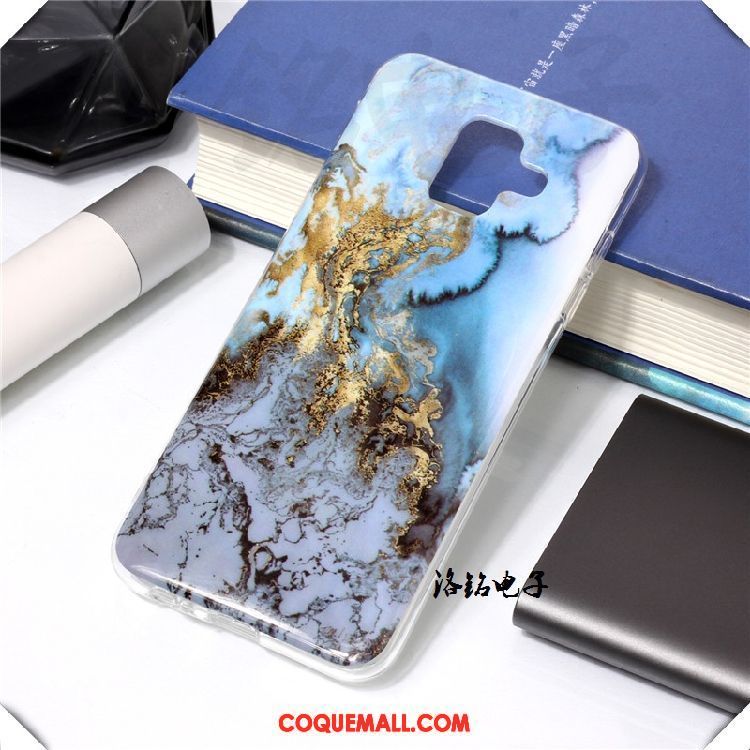 Étui Samsung Galaxy A6+ Incassable Grand Tendance, Coque Samsung Galaxy A6+ Étoile Téléphone Portable