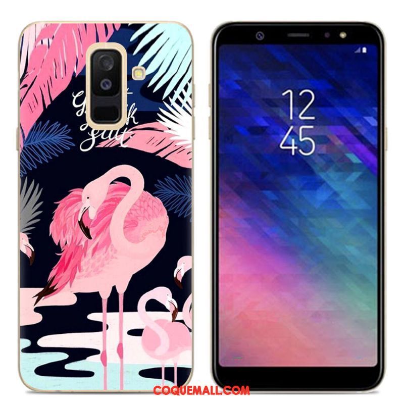 Étui Samsung Galaxy A6 Personnalisé Silicone Tendance, Coque Samsung Galaxy A6 Multicolore Étoile