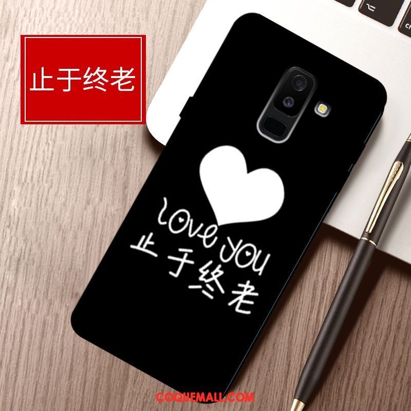 Étui Samsung Galaxy A6 Protection Dessin Animé Étoile, Coque Samsung Galaxy A6 Mode Téléphone Portable