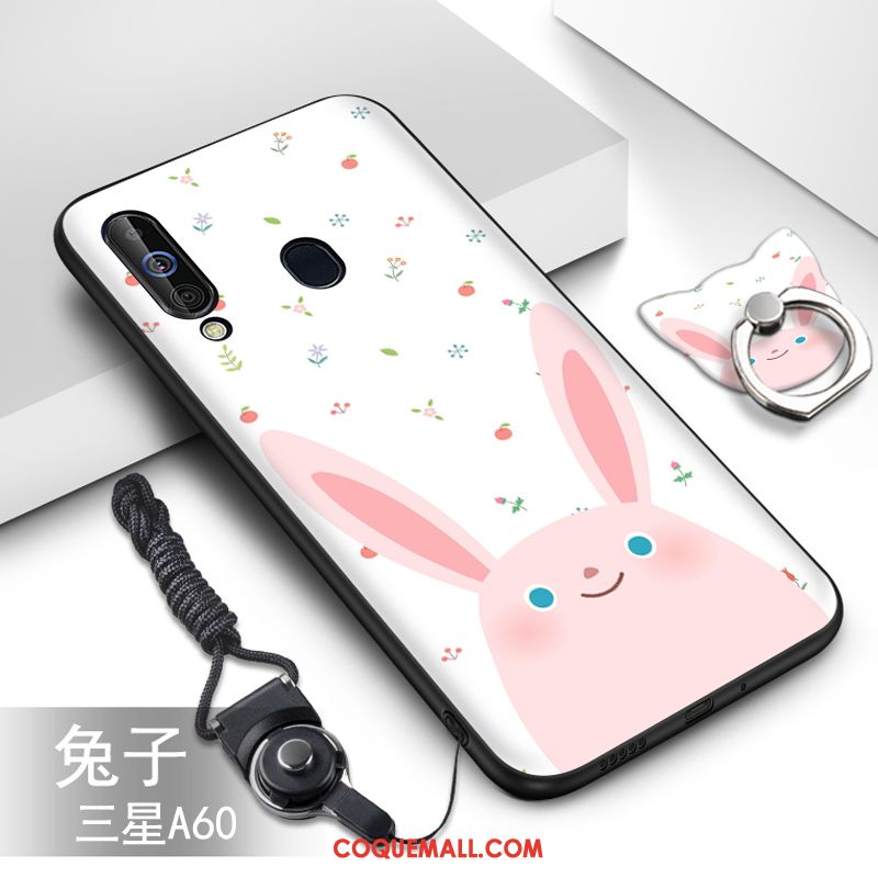 Étui Samsung Galaxy A60 Fluide Doux Dessin Animé Protection, Coque Samsung Galaxy A60 Étoile Incassable