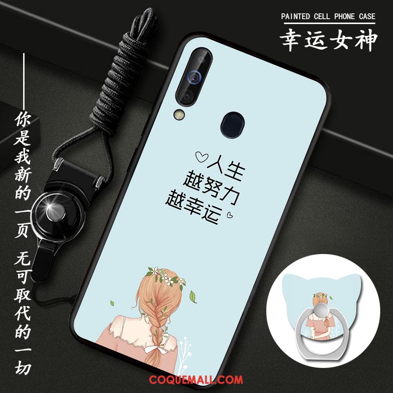 Étui Samsung Galaxy A60 Gris Créatif Nouveau, Coque Samsung Galaxy A60 Étoile Tendance