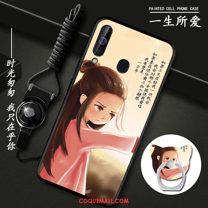 Étui Samsung Galaxy A60 Gris Créatif Nouveau, Coque Samsung Galaxy A60 Étoile Tendance