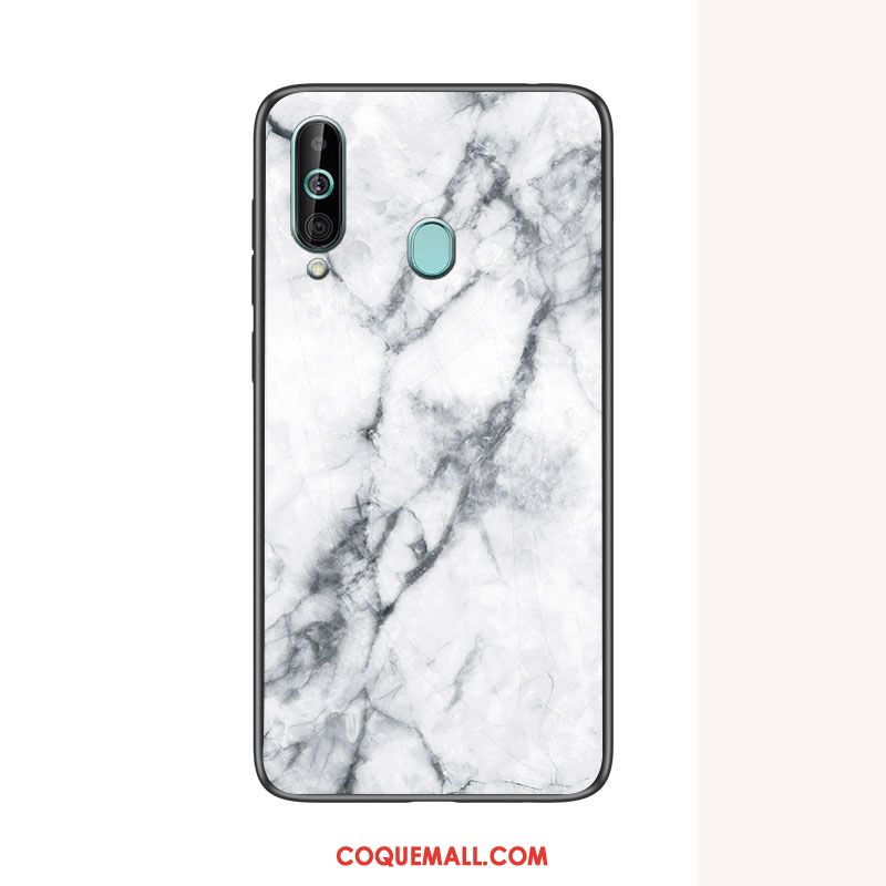 Étui Samsung Galaxy A60 Incassable Verre Trempé Fluide Doux, Coque Samsung Galaxy A60 Téléphone Portable Membrane