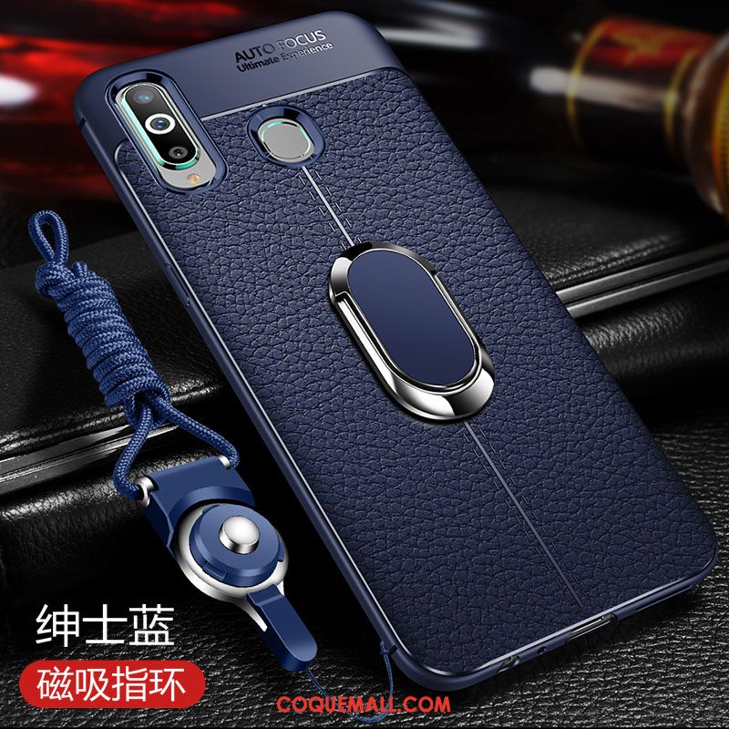 Étui Samsung Galaxy A60 Protection Tout Compris Business, Coque Samsung Galaxy A60 Téléphone Portable Fluide Doux