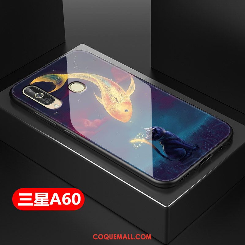 Étui Samsung Galaxy A60 Téléphone Portable Tout Compris Étoile, Coque Samsung Galaxy A60 Difficile Créatif