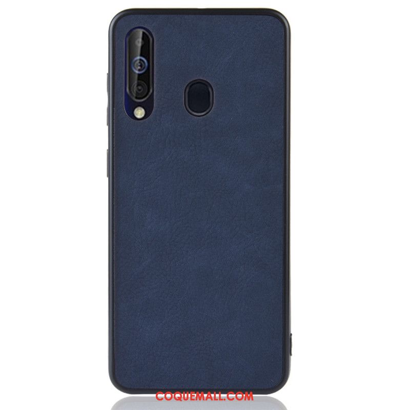 Étui Samsung Galaxy A60 Téléphone Portable Vintage Marron, Coque Samsung Galaxy A60 Protection Étoile