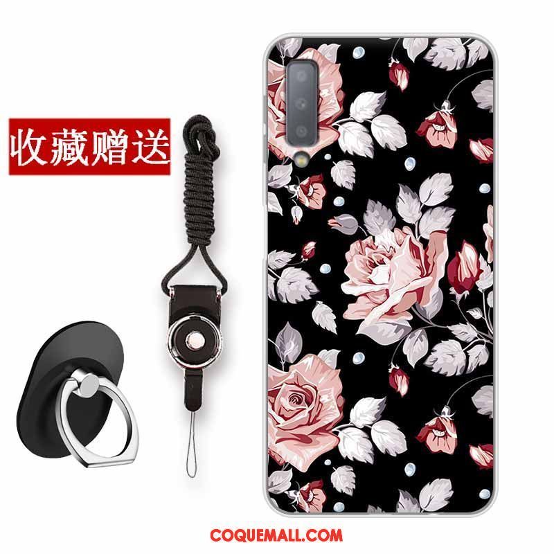 Étui Samsung Galaxy A7 2018 Fluide Doux Frais Créatif, Coque Samsung Galaxy A7 2018 Protection Incassable