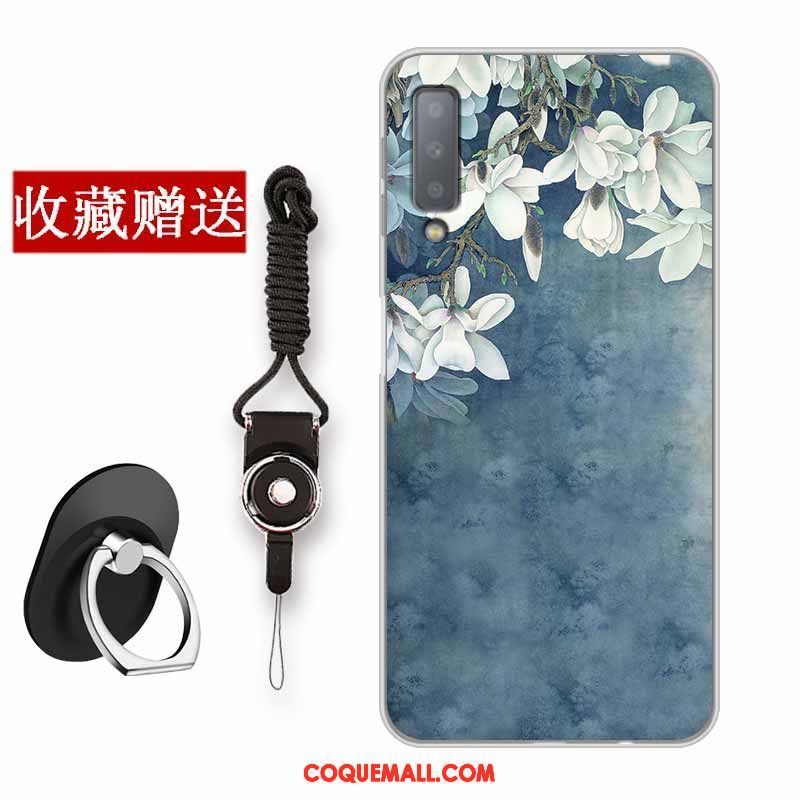 Étui Samsung Galaxy A7 2018 Fluide Doux Frais Créatif, Coque Samsung Galaxy A7 2018 Protection Incassable