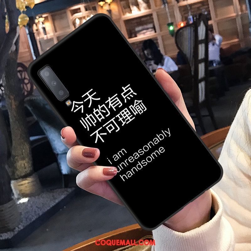 Étui Samsung Galaxy A7 2018 Nouveau Téléphone Portable Fluide Doux, Coque Samsung Galaxy A7 2018 Étoile Tout Compris