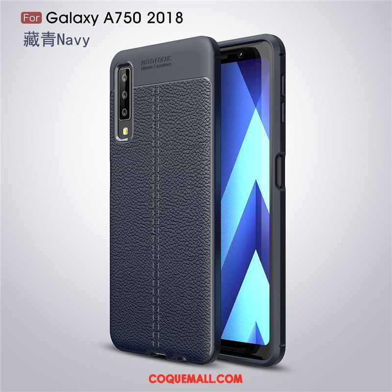 Étui Samsung Galaxy A7 2018 Nouveau Étoile Créatif, Coque Samsung Galaxy A7 2018 Incassable Modèle Fleurie