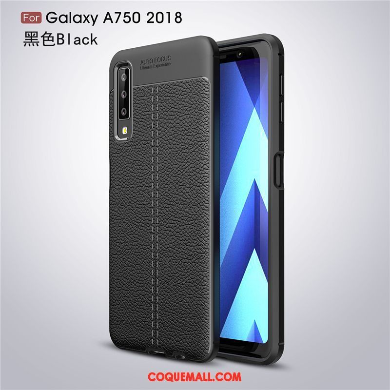 Étui Samsung Galaxy A7 2018 Nouveau Étoile Créatif, Coque Samsung Galaxy A7 2018 Incassable Modèle Fleurie