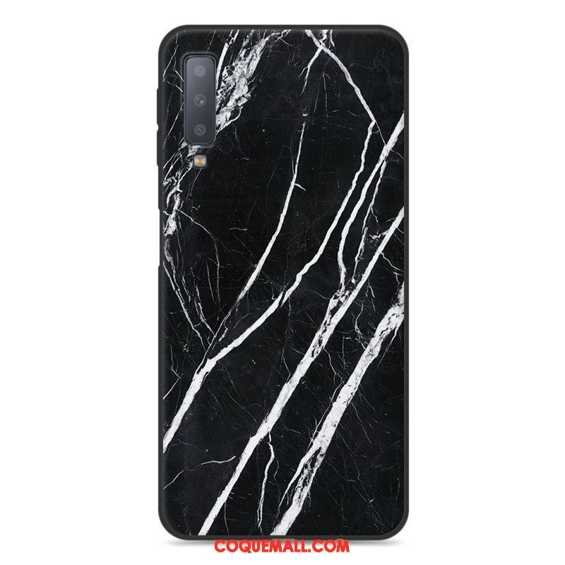 Étui Samsung Galaxy A7 2018 Personnalité Téléphone Portable Étoile, Coque Samsung Galaxy A7 2018 Peinture Modèle Fleurie