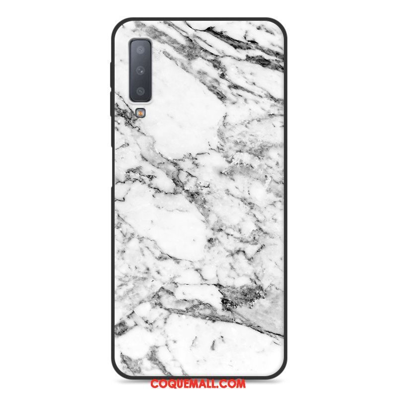 Étui Samsung Galaxy A7 2018 Personnalité Téléphone Portable Étoile, Coque Samsung Galaxy A7 2018 Peinture Modèle Fleurie