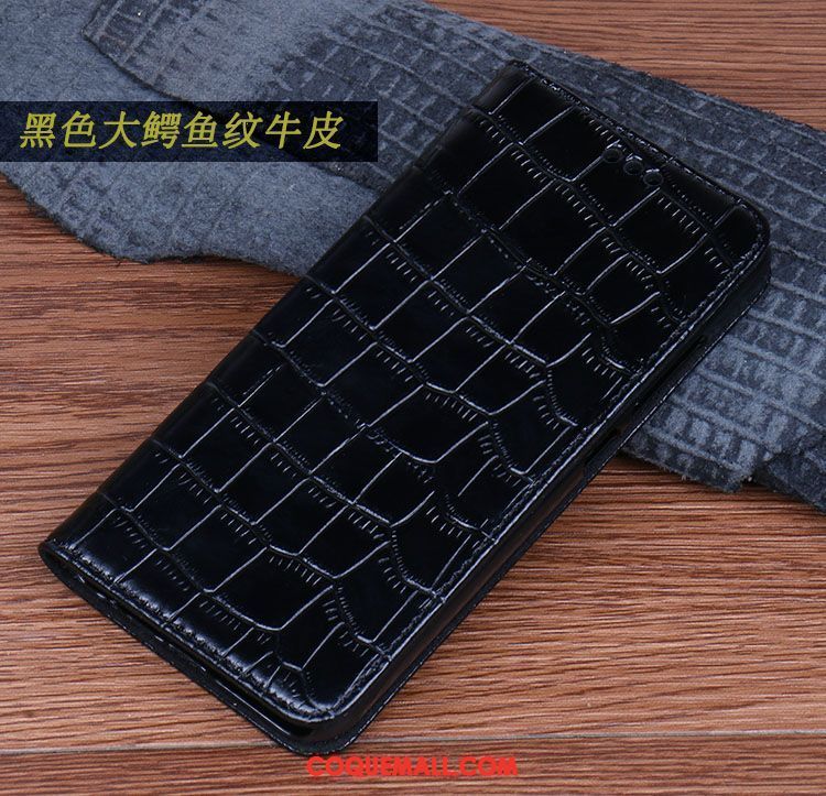 Étui Samsung Galaxy A7 2018 Tout Compris Étoile Incassable, Coque Samsung Galaxy A7 2018 Cuir Crocodile Modèle