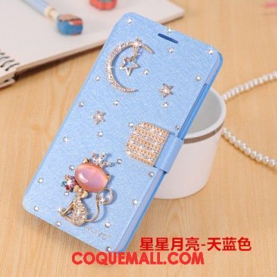 Étui Samsung Galaxy A7 2018 Téléphone Portable Blanc Étoile, Coque Samsung Galaxy A7 2018 Strass Nouveau