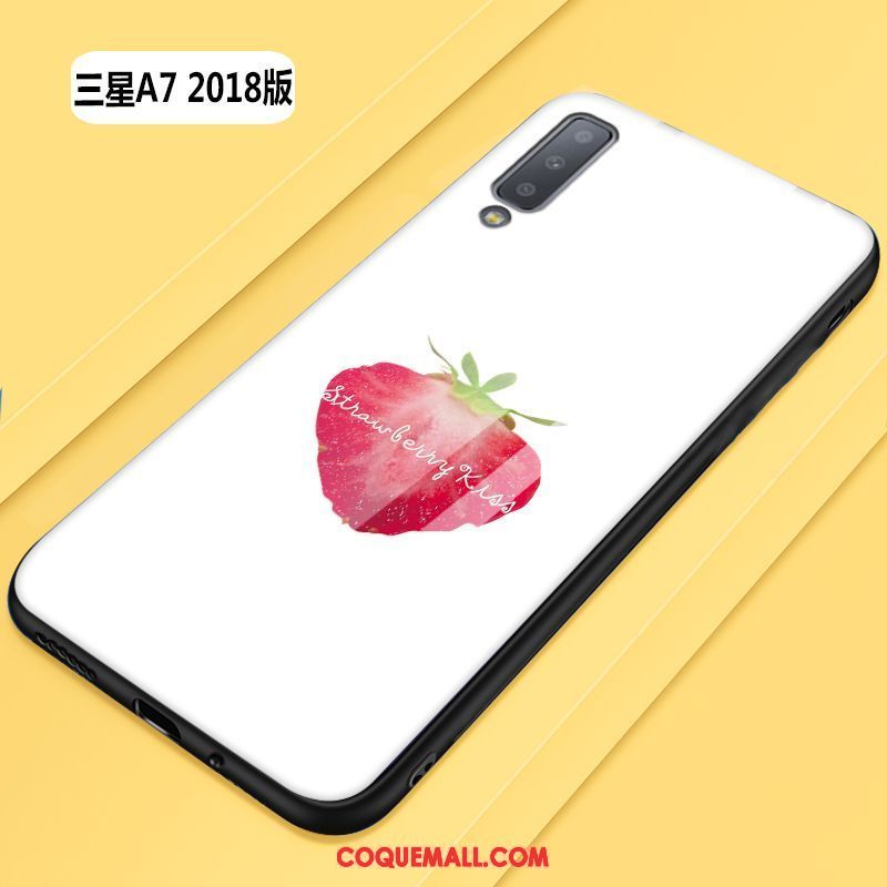 Étui Samsung Galaxy A7 2018 Étoile Tout Compris Petit, Coque Samsung Galaxy A7 2018 Frais Téléphone Portable