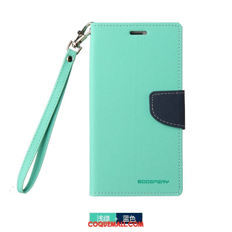 Étui Samsung Galaxy A7 2018 Étui En Cuir Vert Incassable, Coque Samsung Galaxy A7 2018 Protection Étoile