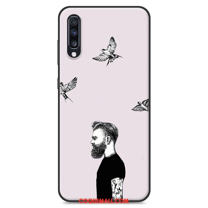 Étui Samsung Galaxy A70 Amoureux Téléphone Portable Étoile, Coque Samsung Galaxy A70 Fluide Doux Personnalité