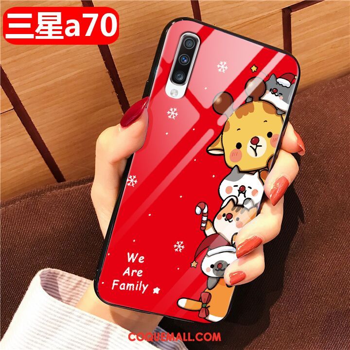 Étui Samsung Galaxy A70 Créatif Personnalité Tout Compris, Coque Samsung Galaxy A70 Difficile Frais