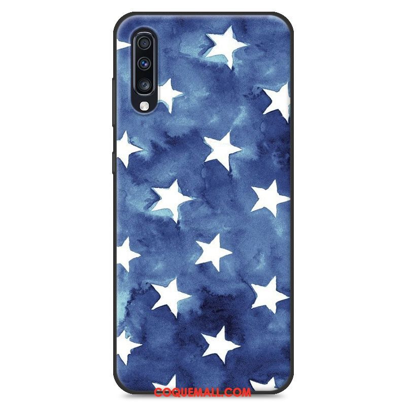 Étui Samsung Galaxy A70 Protection Paysage Étoile, Coque Samsung Galaxy A70 Nouveau Peinture