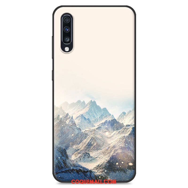 Étui Samsung Galaxy A70 Protection Paysage Étoile, Coque Samsung Galaxy A70 Nouveau Peinture