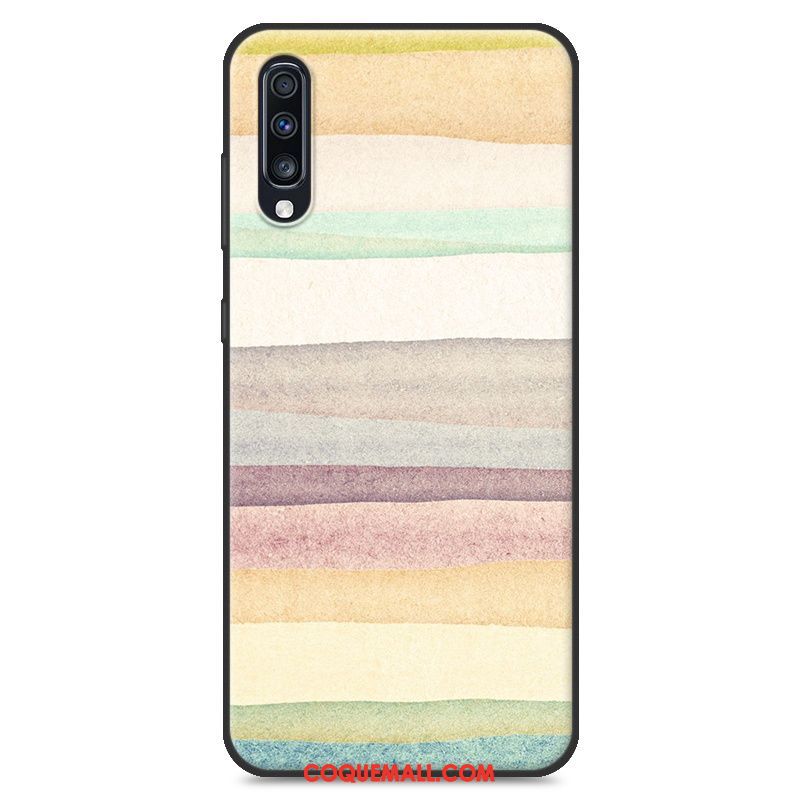 Étui Samsung Galaxy A70 Protection Paysage Étoile, Coque Samsung Galaxy A70 Nouveau Peinture