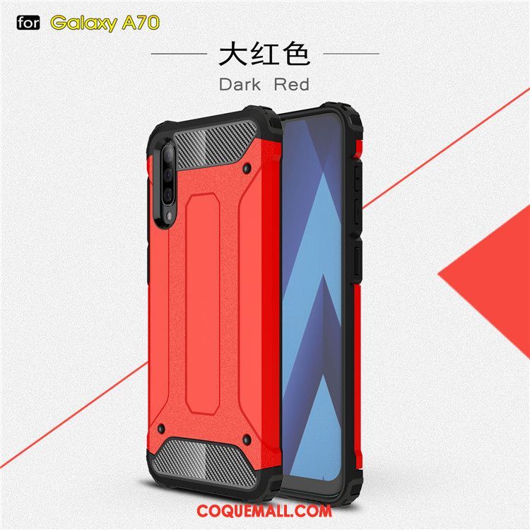 Étui Samsung Galaxy A70 Tendance Protection Téléphone Portable, Coque Samsung Galaxy A70 Bleu Étoile