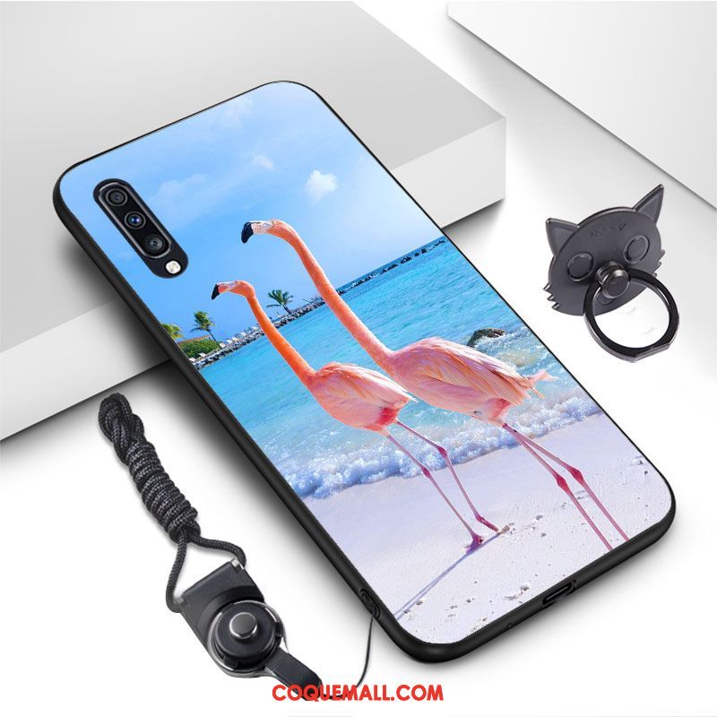 Étui Samsung Galaxy A70 Vent Étoile Rose, Coque Samsung Galaxy A70 Original Europe