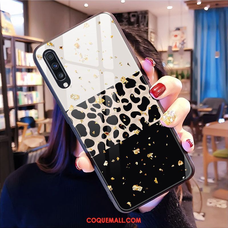 Étui Samsung Galaxy A70 Étoile Amour Miroir, Coque Samsung Galaxy A70 Marque De Tendance Incassable