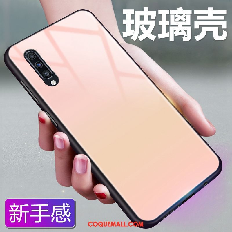 Étui Samsung Galaxy A70 Étoile Protection Dégradé, Coque Samsung Galaxy A70 Fluide Doux Téléphone Portable