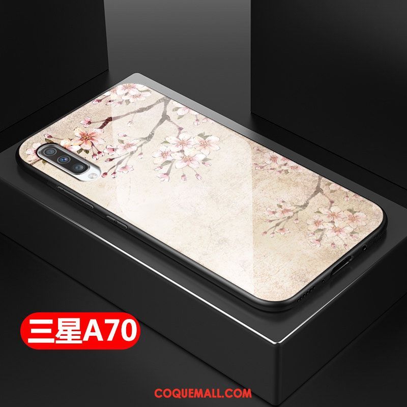 Étui Samsung Galaxy A70 Étoile Silicone Style Chinois, Coque Samsung Galaxy A70 Incassable Tout Compris