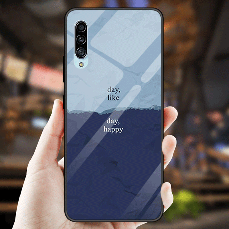 Étui Samsung Galaxy A70s Miroir Étoile Couleur Unie, Coque Samsung Galaxy A70s Dégradé Téléphone Portable