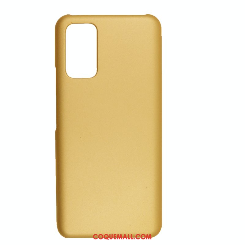 Étui Samsung Galaxy A71 Or Étoile Difficile, Coque Samsung Galaxy A71 Délavé En Daim Protection