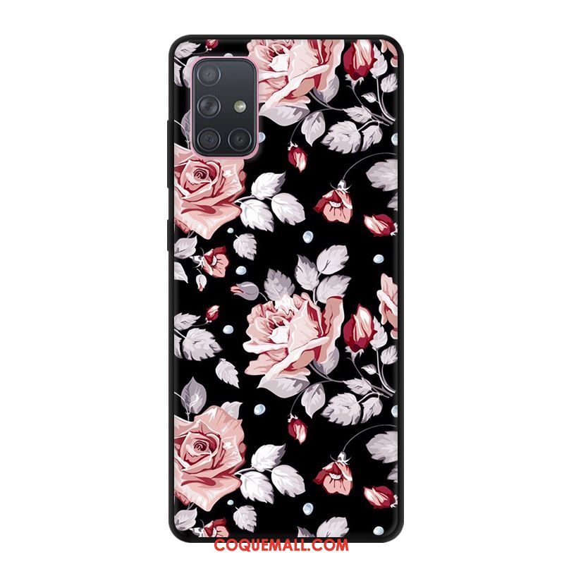 Étui Samsung Galaxy A71 Tout Compris Protection Créatif, Coque Samsung Galaxy A71 Fluide Doux Téléphone Portable