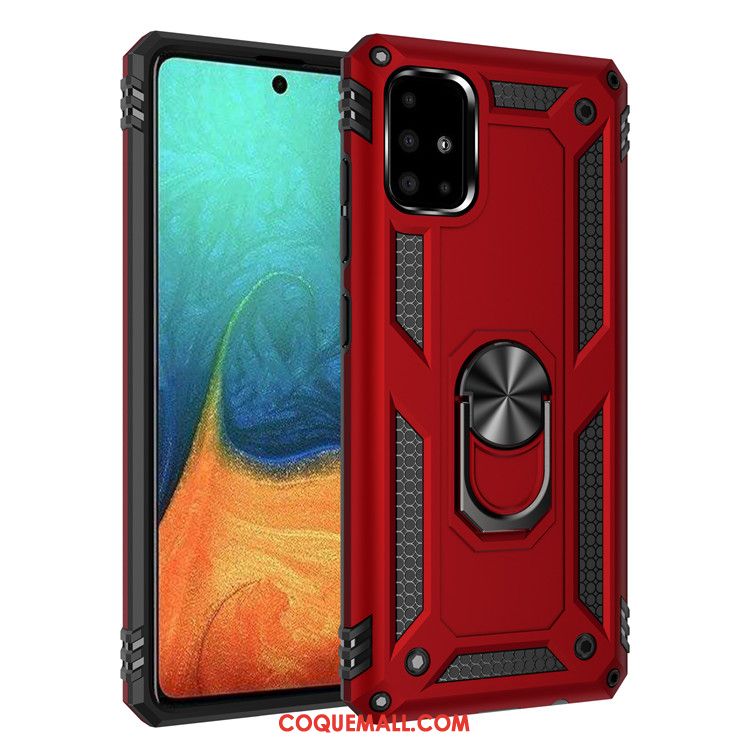 Étui Samsung Galaxy A71 À Bord Téléphone Portable Armure, Coque Samsung Galaxy A71 Incassable Étoile