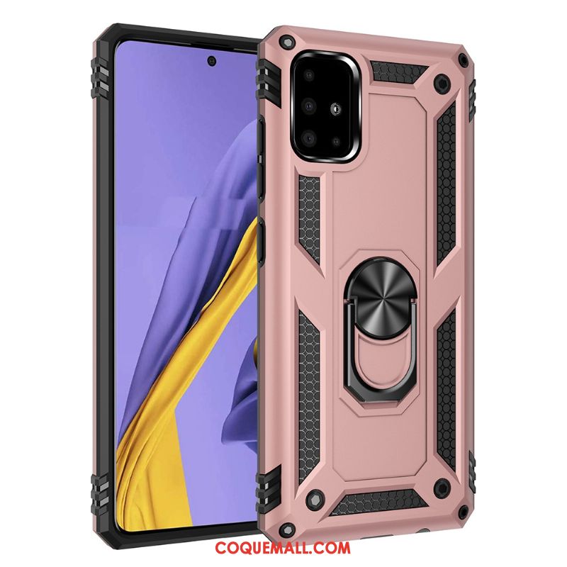 Étui Samsung Galaxy A71 À Bord Téléphone Portable Armure, Coque Samsung Galaxy A71 Incassable Étoile