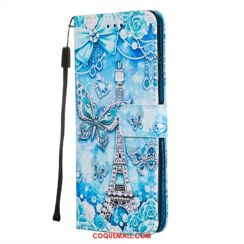 Étui Samsung Galaxy A71 Étoile Téléphone Portable Fluide Doux, Coque Samsung Galaxy A71 Bleu Carte