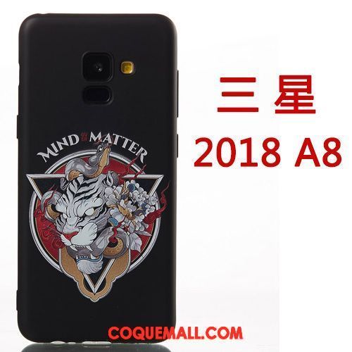 Étui Samsung Galaxy A8 2018 Personnalité Créatif Étoile, Coque Samsung Galaxy A8 2018 Protection Téléphone Portable