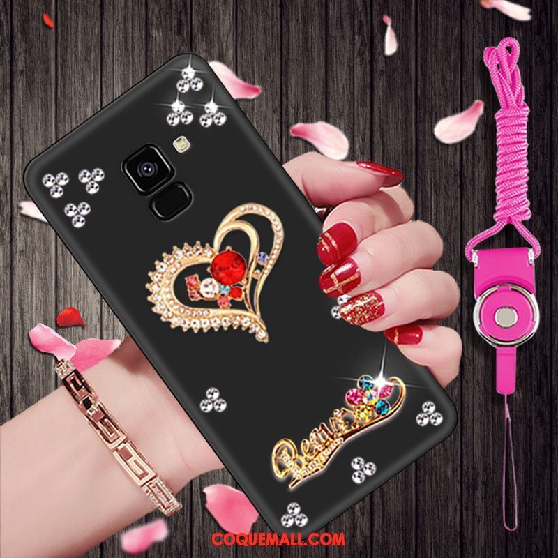 Étui Samsung Galaxy A8 2018 Protection Silicone Dessin Animé, Coque Samsung Galaxy A8 2018 Étoile Téléphone Portable