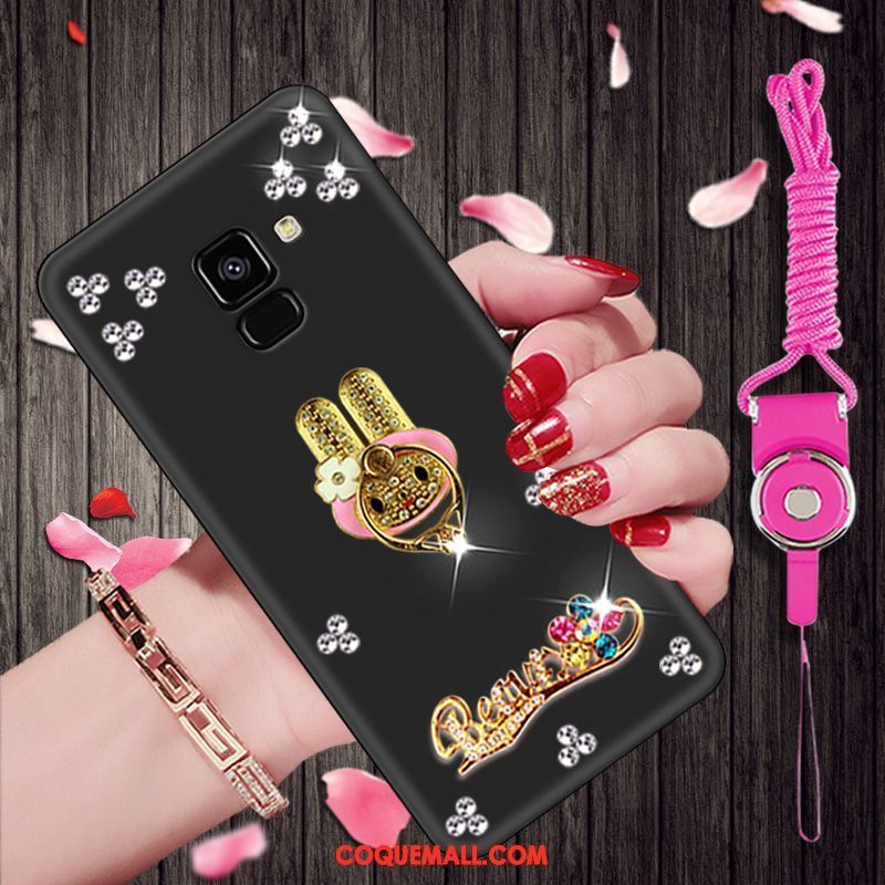 Étui Samsung Galaxy A8 2018 Protection Silicone Dessin Animé, Coque Samsung Galaxy A8 2018 Étoile Téléphone Portable