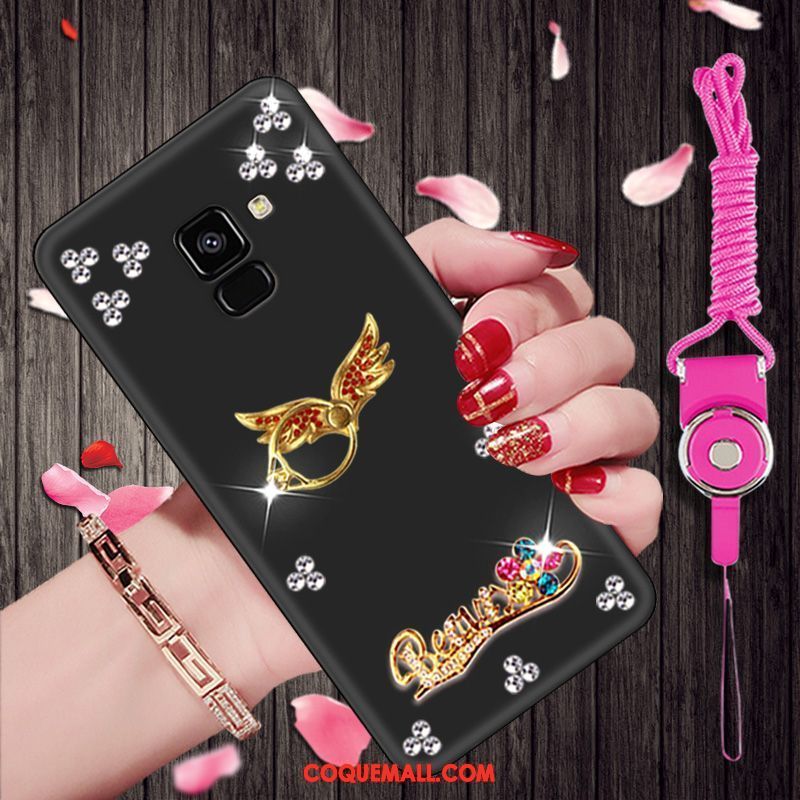 Étui Samsung Galaxy A8 2018 Protection Silicone Dessin Animé, Coque Samsung Galaxy A8 2018 Étoile Téléphone Portable