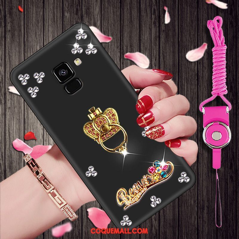 Étui Samsung Galaxy A8 2018 Protection Silicone Dessin Animé, Coque Samsung Galaxy A8 2018 Étoile Téléphone Portable