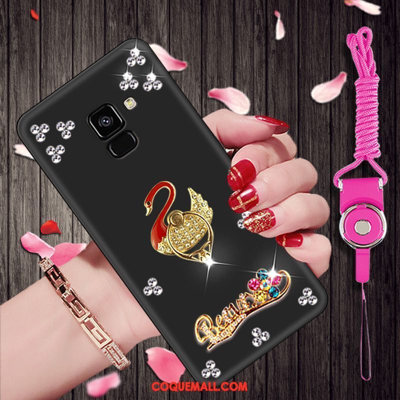 Étui Samsung Galaxy A8 2018 Protection Silicone Dessin Animé, Coque Samsung Galaxy A8 2018 Étoile Téléphone Portable