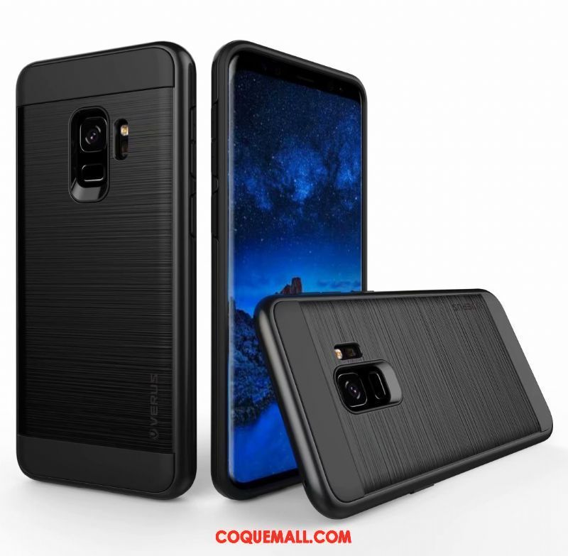 Étui Samsung Galaxy A8 2018 Soie Étoile Vert, Coque Samsung Galaxy A8 2018 Incassable Protection