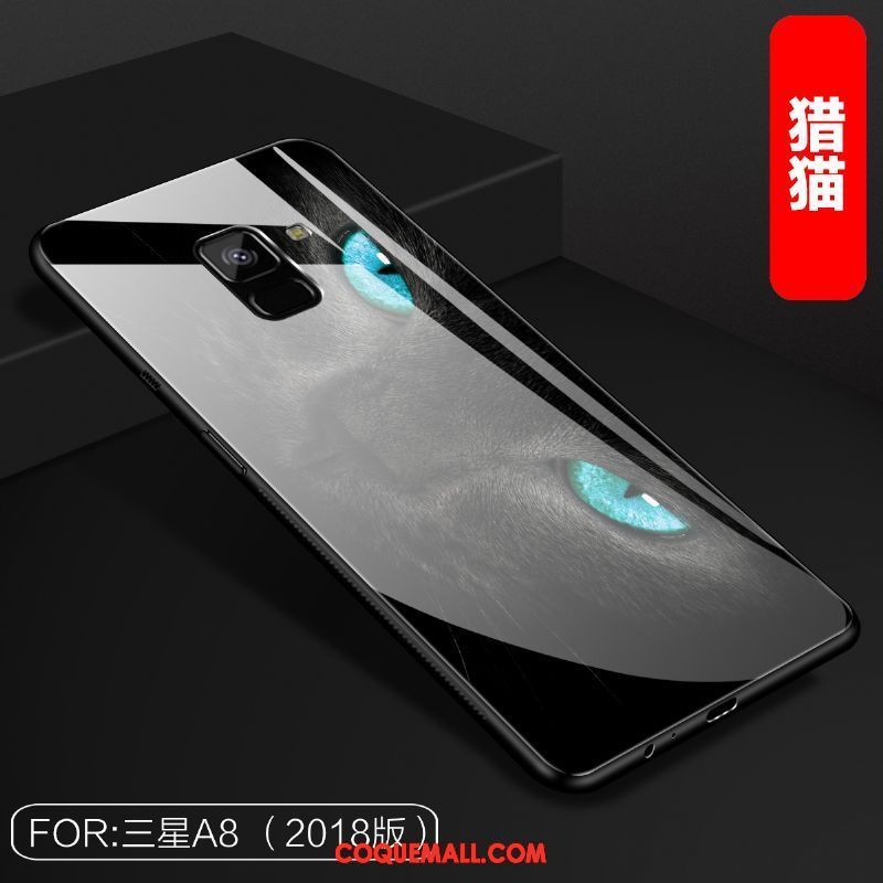 Étui Samsung Galaxy A8 2018 Tendance Étoile Personnalité, Coque Samsung Galaxy A8 2018 Téléphone Portable Incassable