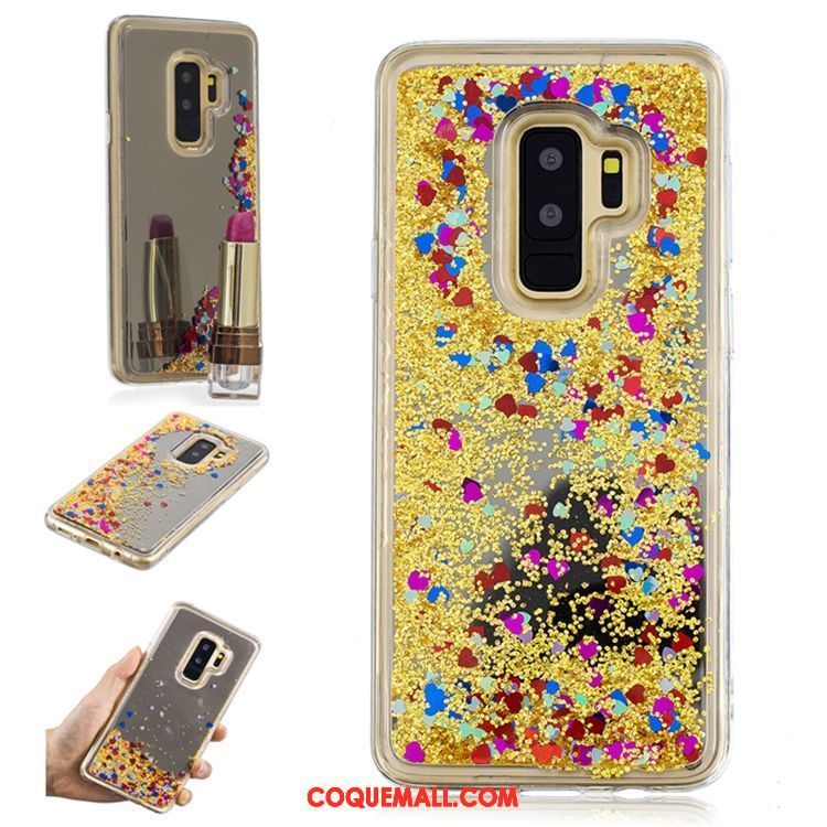 Étui Samsung Galaxy A8 2018 Tout Compris Quicksand Étoile, Coque Samsung Galaxy A8 2018 Protection Incassable