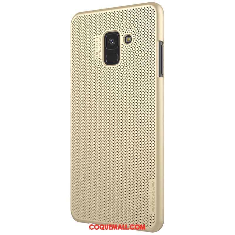 Étui Samsung Galaxy A8 2018 Téléphone Portable Noir Étoile, Coque Samsung Galaxy A8 2018 Or Très Mince