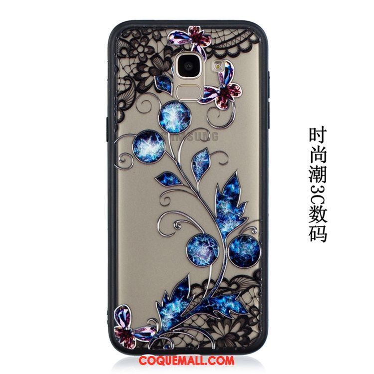 Étui Samsung Galaxy A8 2018 Téléphone Portable Nouveau Personnalité, Coque Samsung Galaxy A8 2018 Étoile Rose